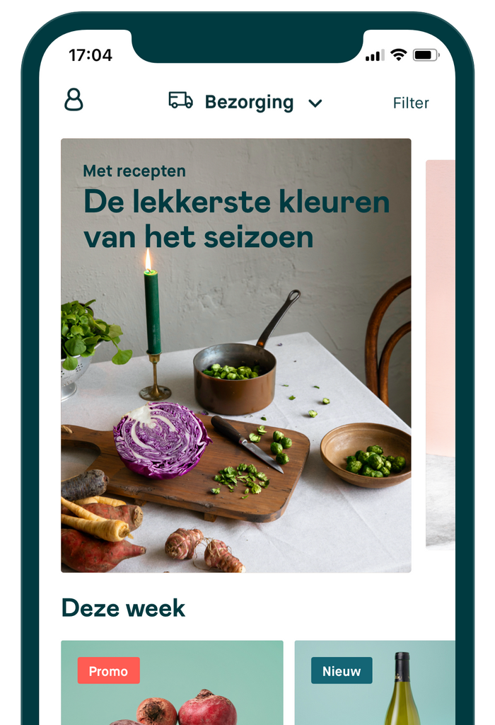 De Crisp app op telefoon